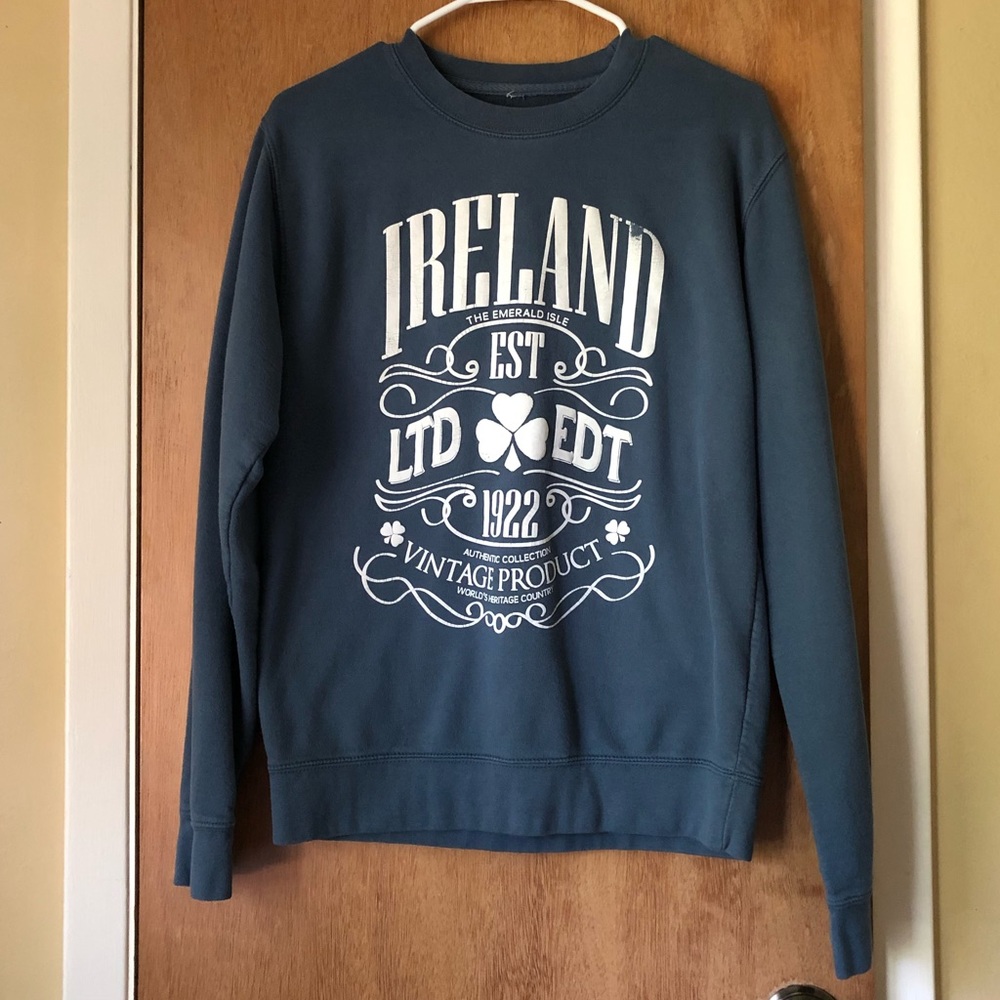 Blue Crewneck Sweatshirt